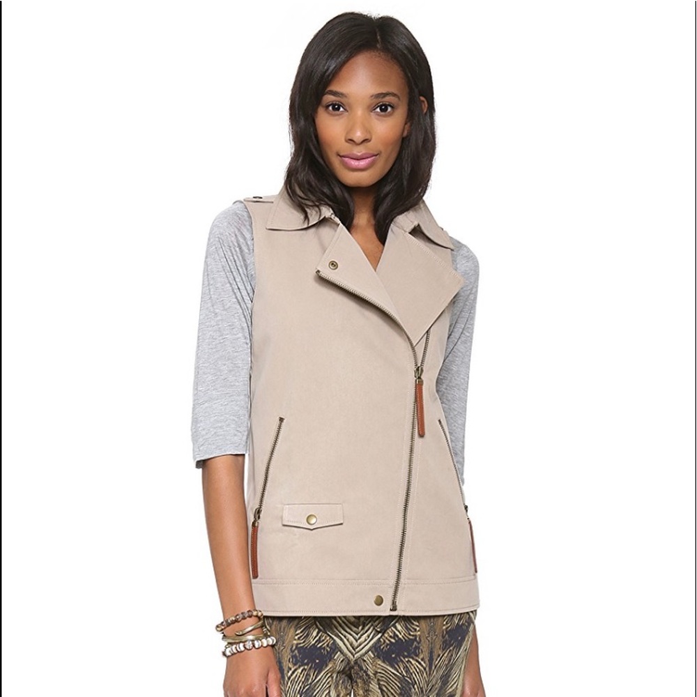 Rachel Zoe Rooney Boxy Vest Size 4